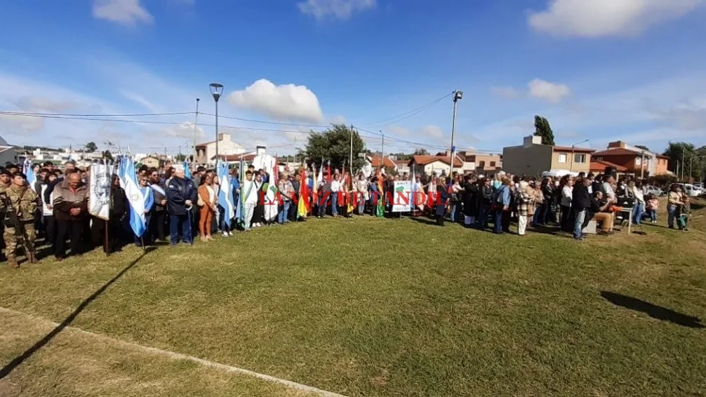 Acto por Malvinas: "Nunca dejemos de reclamar lo que nos pertenece"